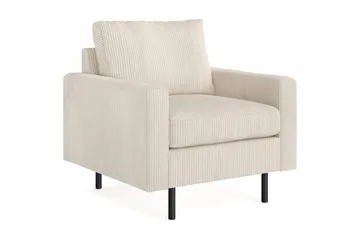 Peppe Manchester Lenestol 76 cm bred - Beige - Møbler - Stoler & lenestoler - Lenestoler - Klubblenestol