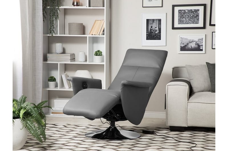 PRIME Lenestol - Grå - Møbler - Stoler & lenestoler - Lenestoler