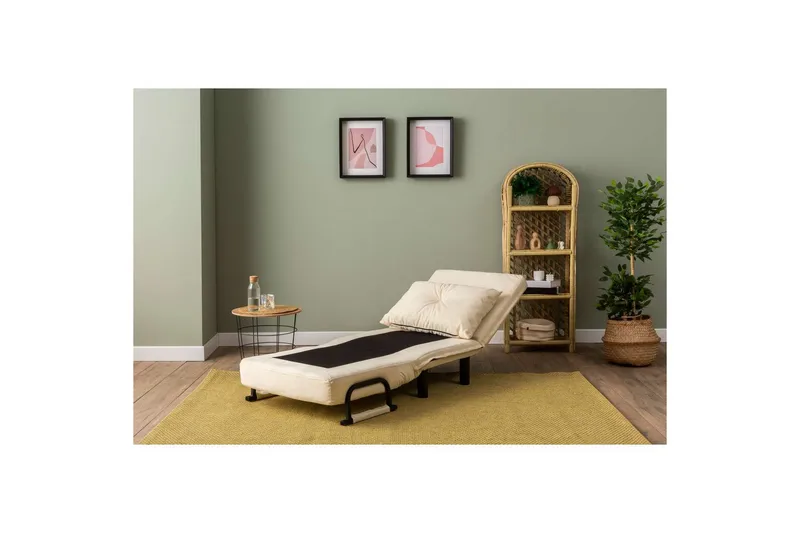 Quorin Sovelenestol - Krem - Møbler - Sofaer - Sovesofaer