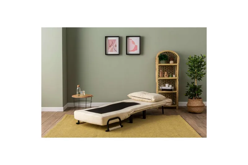 Quorin Sovelenestol - Krem - Møbler - Sofaer - Sovesofaer