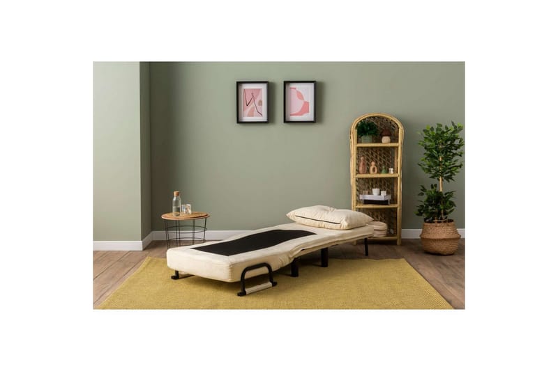 Quorin Sovelenestol - Krem - Møbler - Sofaer - Sovesofaer