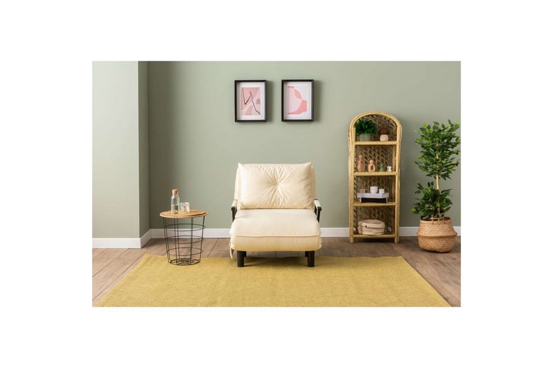Quorin Sovelenestol - Krem - Møbler - Sofaer - Sovesofaer
