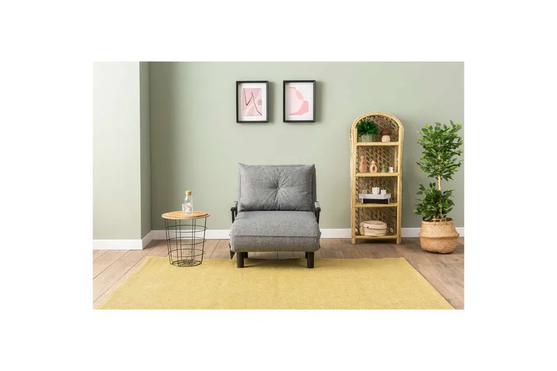 Quorin Sovelenestol - Lysegrå - Møbler - Sofaer - Sovesofaer