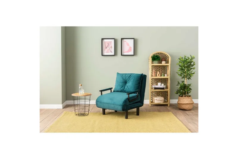 Quorin Sovelenestol - Petrol Grønn - Møbler - Sofaer - Sovesofaer