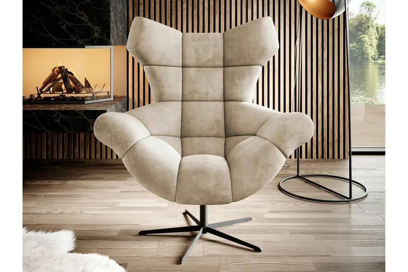 Rathkeale Fåtölj beige - Møbler - Stoler & lenestoler - Lenestoler