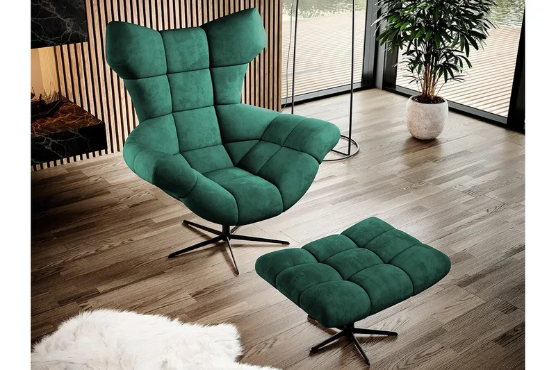 Rathkeale Fåtölj Green - Møbler - Stoler & lenestoler - Lenestoler