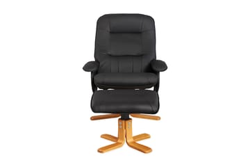 Arpino Lenstol Recliner Kunstlær - Svart - Møbler - Stoler & lenestoler - Lenestoler - Recliner & kinostol