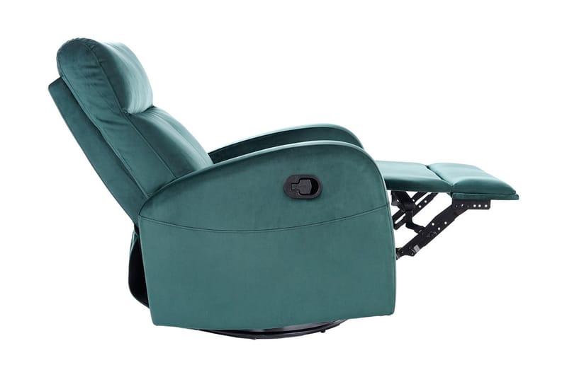 Athos Reclinerlenestol Justerbar - Fløyel/Grønn - Møbler - Stoler & lenestoler - Lenestoler - Recliner & kinostol