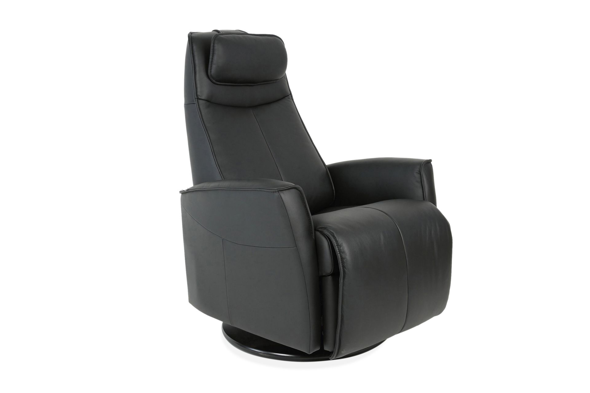 Braaten Loft Reclinerlenestol - Svart - Møbler - Stoler & lenestoler - Lenestoler - Recliner & kinostol