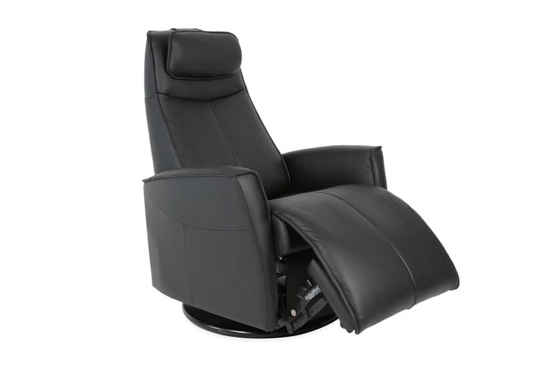 Braaten Loft Reclinerlenestol - Svart - Møbler - Stoler & lenestoler - Lenestoler - Recliner & kinostol