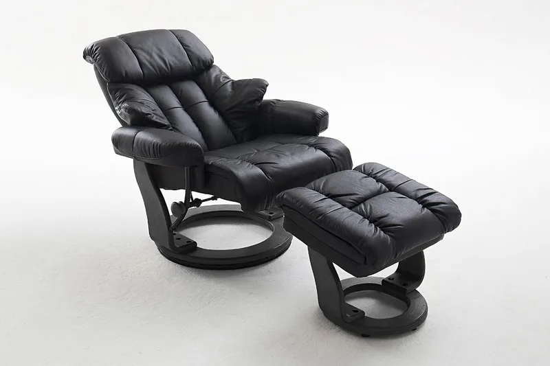 Calgary Reclinerlenestol - Beige/Svart - Møbler - Stoler & lenestoler - Lenestoler - Recliner & kinostol