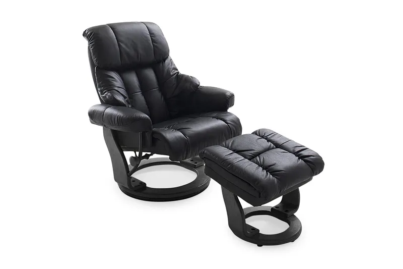 Calgary Reclinerlenestol, Beige/Svart