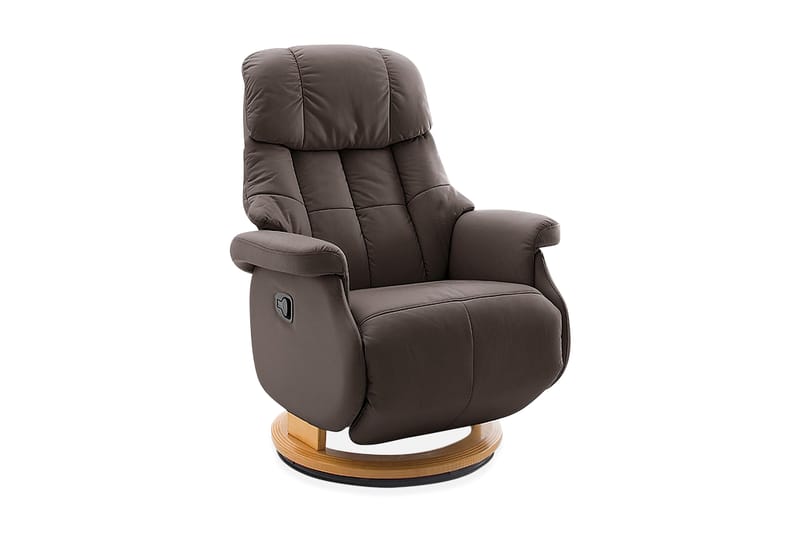 Calgary Reclinerlenestol - Brun - Recliner & kinostol - Lenestol skinn