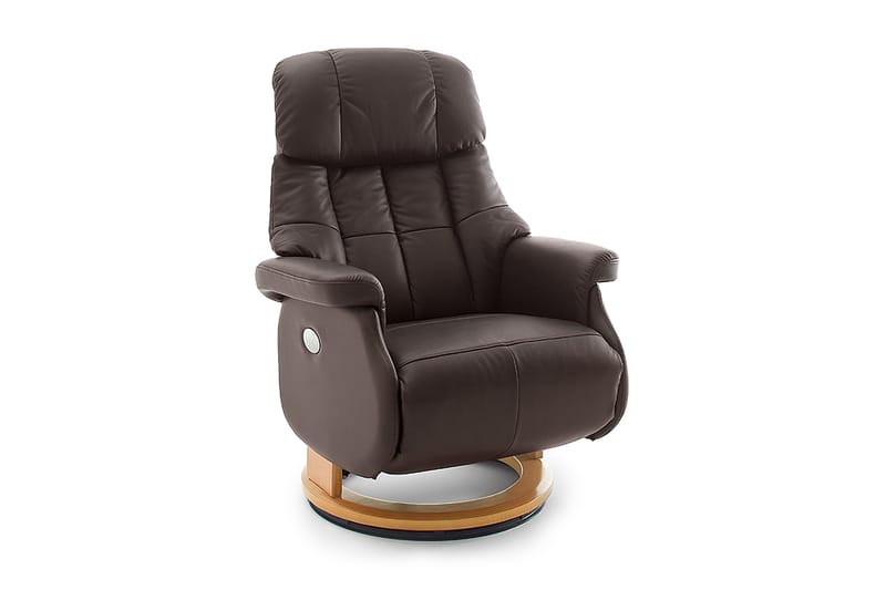 Calgary Reclinerlenestol - Brun - Recliner & kinostol - Lenestol skinn