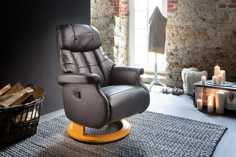 Calgary Reclinerlenestol - Brun - Møbler - Stoler & lenestoler - Lenestoler - Recliner & kinostol