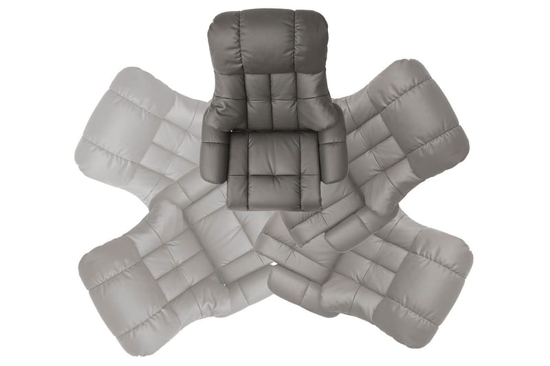 Calgary Reclinerlenestol - Grå - Møbler - Stoler & lenestoler - Lenestoler - Recliner & kinostol