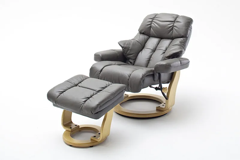 Calgary Reclinerlenestol - Grå - Møbler - Stoler & lenestoler - Lenestoler - Recliner & kinostol