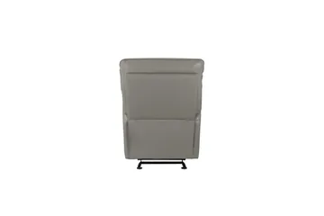 Recliner Chesley Grå, PU/metall/tre - Grå, PU/metall/tre - Møbler - Stoler & lenestoler - Lenestoler - Lenestol skinn