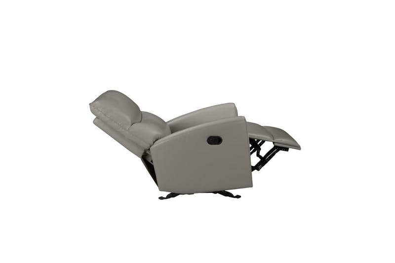 Recliner Chesley Grå, PU/metall/tre - Grå, PU/metall/tre - Møbler - Stoler & lenestoler - Lenestoler - Recliner & kinostol
