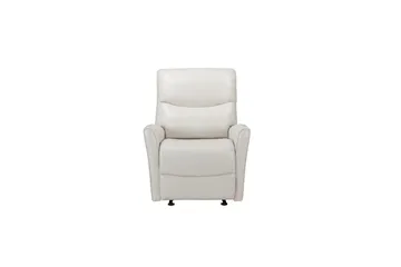 Recliner Chesley Krem, PU/metall/tre - Krem, PU/metall/tre - Møbler - Stoler & lenestoler - Lenestoler - Lenestol skinn