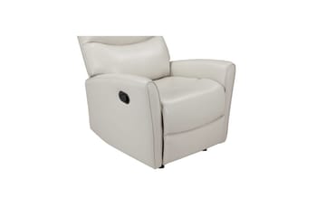Recliner Chesley Krem, PU/metall/tre - Krem, PU/metall/tre - Møbler - Stoler & lenestoler - Lenestoler - Lenestol skinn