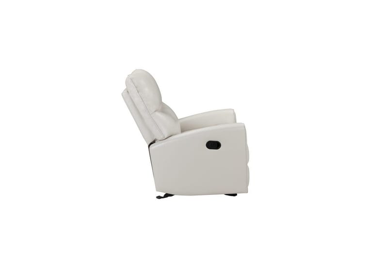 Recliner Chesley Krem, PU/metall/tre - Krem, PU/metall/tre - Møbler - Stoler & lenestoler - Lenestoler - Recliner & kinostol
