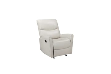 Recliner Chesley Krem, PU/metall/tre