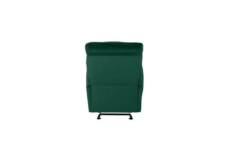 Recliner Chesley Mørk grønn, Fløyel/Metall/Tre - Mørk grønn, Fløyel/Metall/Tre - Møbler - Stoler & lenestoler - Lenestoler - Liggestol