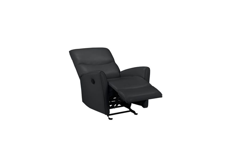 Recliner Chesley Svart, PU/metall/tre - Svart, PU/metall/tre - Møbler - Stoler & lenestoler - Lenestoler - Recliner & kinostol