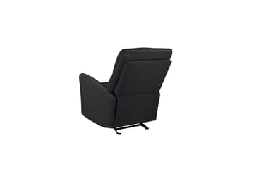Recliner Chesley Svart, PU/metall/tre - Svart, PU/metall/tre - Møbler - Stoler & lenestoler - Lenestoler - Lenestol skinn