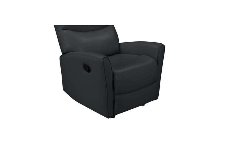Recliner Chesley Svart, PU/metall/tre - Svart, PU/metall/tre - Møbler - Stoler & lenestoler - Lenestoler - Recliner & kinostol
