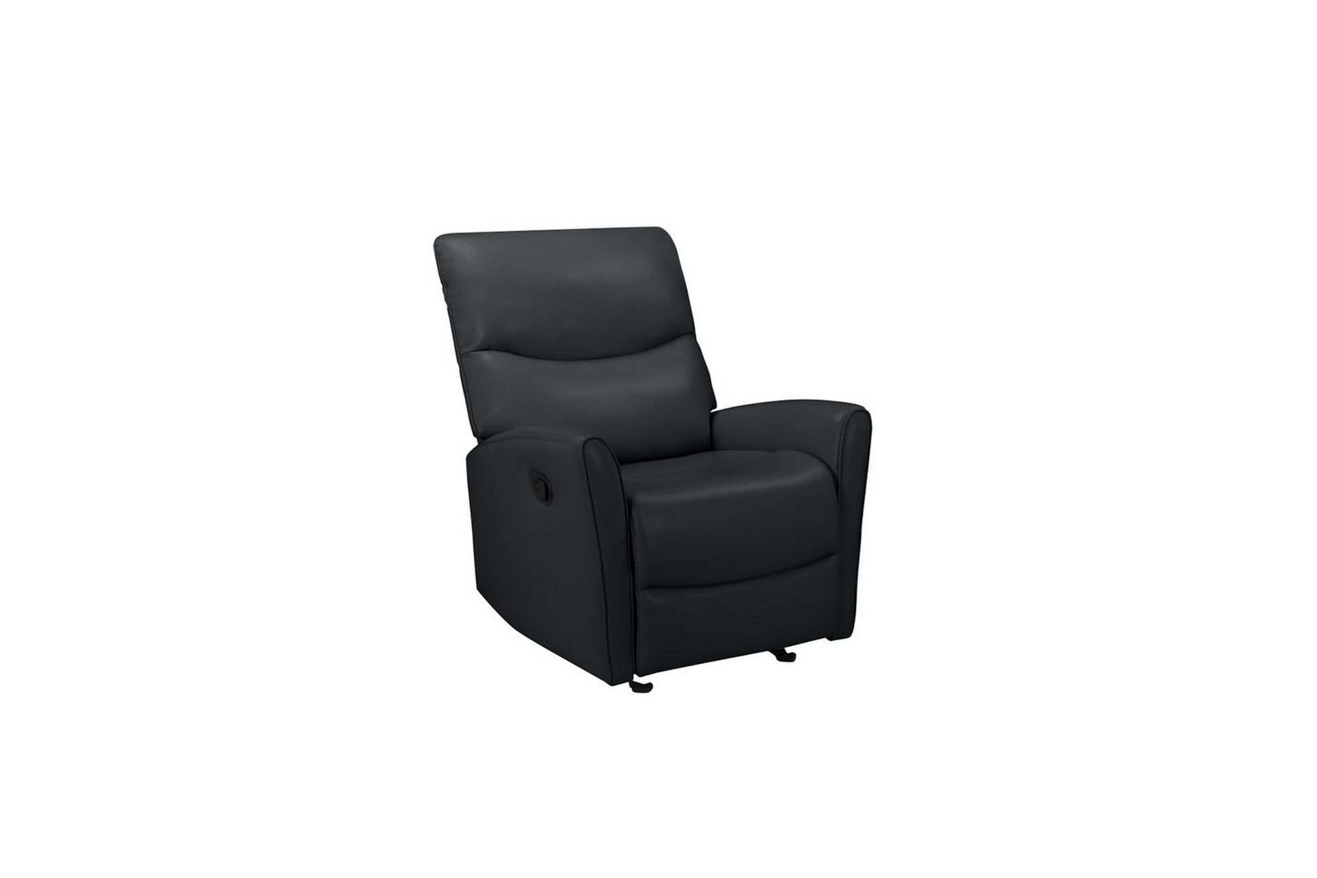 Recliner Chesley Svart, PU/metall/tre - Svart, PU/metall/tre