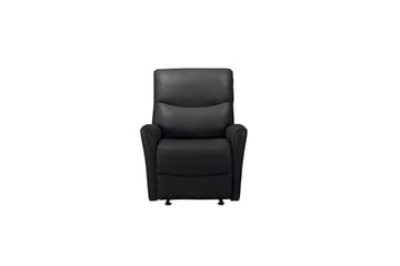 Recliner Chesley Svart, PU/metall/tre - Svart, PU/metall/tre - Møbler - Stoler & lenestoler - Lenestoler - Lenestol skinn