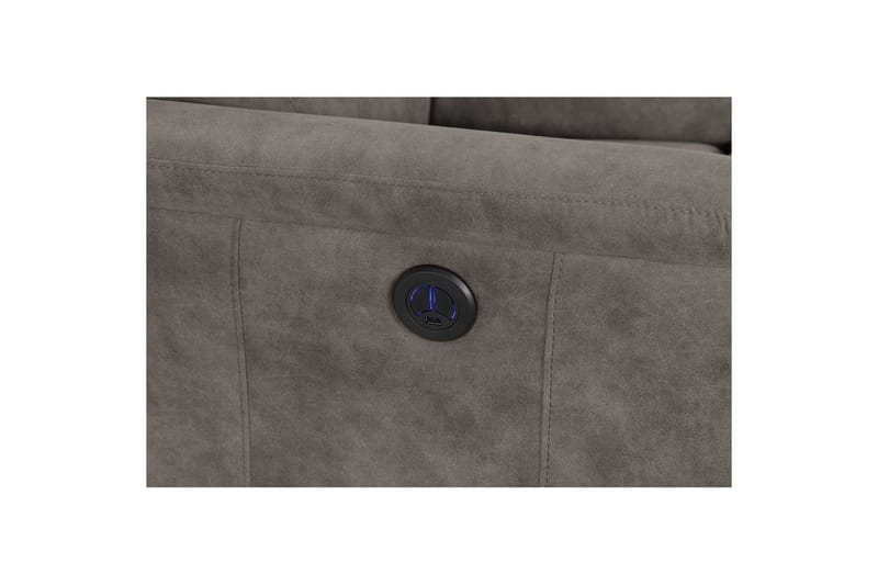 Recliner Coullon Grå - Grå - Møbler - Stoler & lenestoler - Lenestoler - Recliner & kinostol