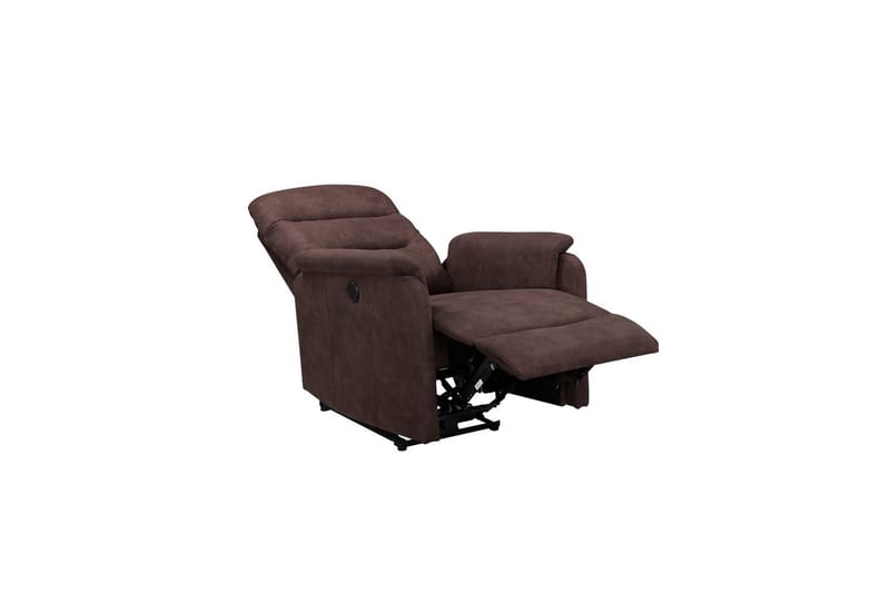 Recliner Coullon Mørk brun - Mørk brun - Møbler - Stoler & lenestoler - Lenestoler - Liggestol