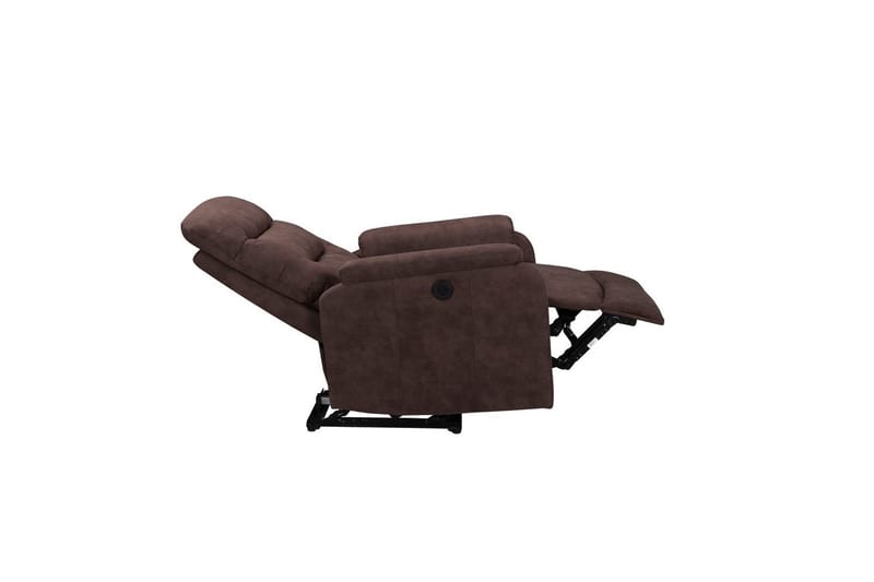 Recliner Coullon Mørk brun - Mørk brun - Møbler - Stoler & lenestoler - Lenestoler - Liggestol