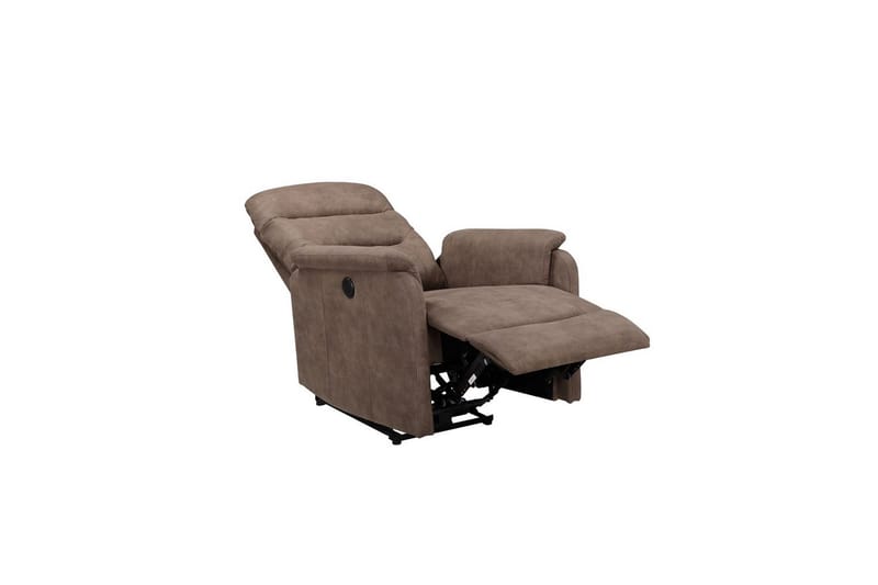 Recliner Coullon Taupe - Taupe - Møbler - Stoler & lenestoler - Lenestoler - Recliner & kinostol