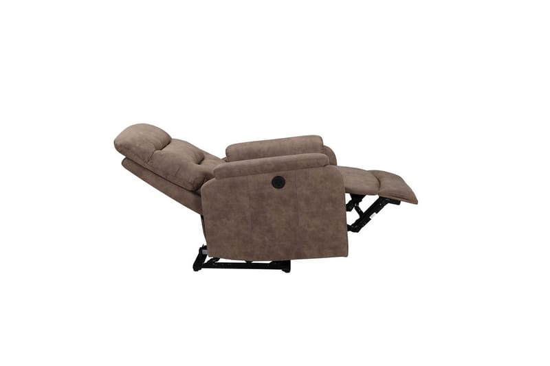 Recliner Coullon Taupe - Taupe - Møbler - Stoler & lenestoler - Lenestoler - Recliner & kinostol