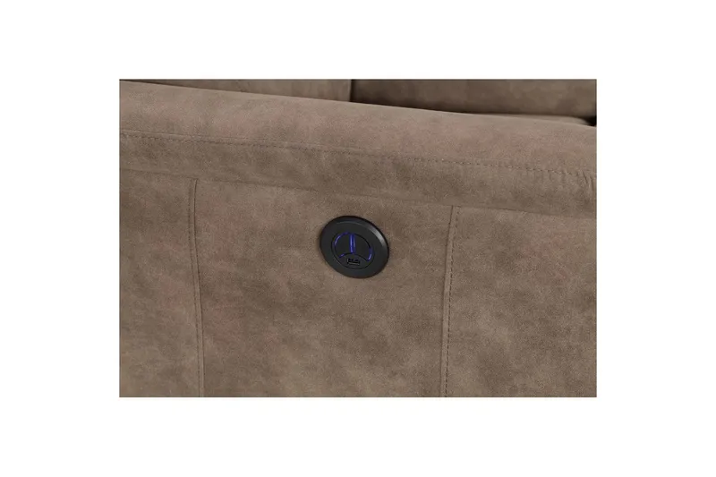 Recliner Coullon Taupe - Taupe - Møbler - Stoler & lenestoler - Lenestoler - Recliner & kinostol