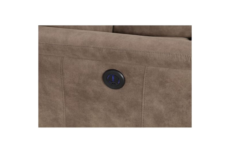 Recliner Coullon Taupe - Taupe - Møbler - Stoler & lenestoler - Lenestoler - Recliner & kinostol