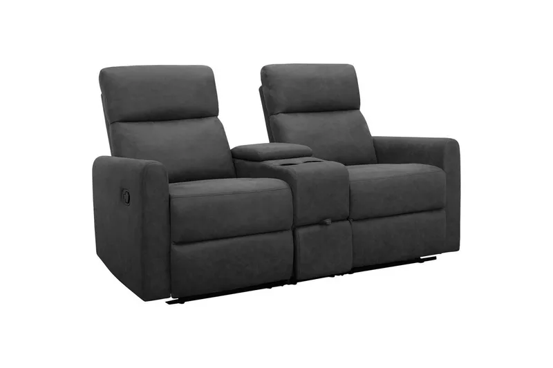 Recliner Dacoulas Antrasitt, Cowboy PU/tre - Antrasitt, Cowboy PU/tre - Møbler - Stoler & lenestoler - Lenestoler - Recliner & kinostol