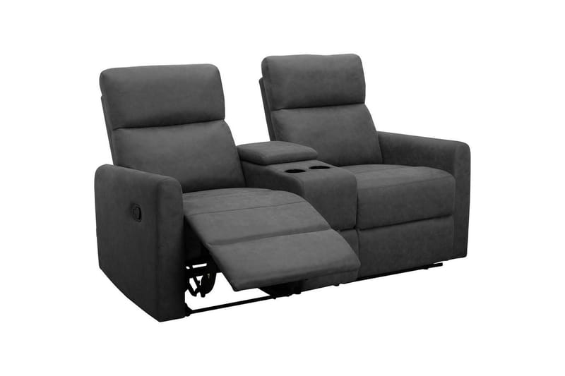 Recliner Dacoulas Antrasitt, Cowboy PU/tre - Antrasitt, Cowboy PU/tre - Møbler - Stoler & lenestoler - Lenestoler - Recliner & kinostol