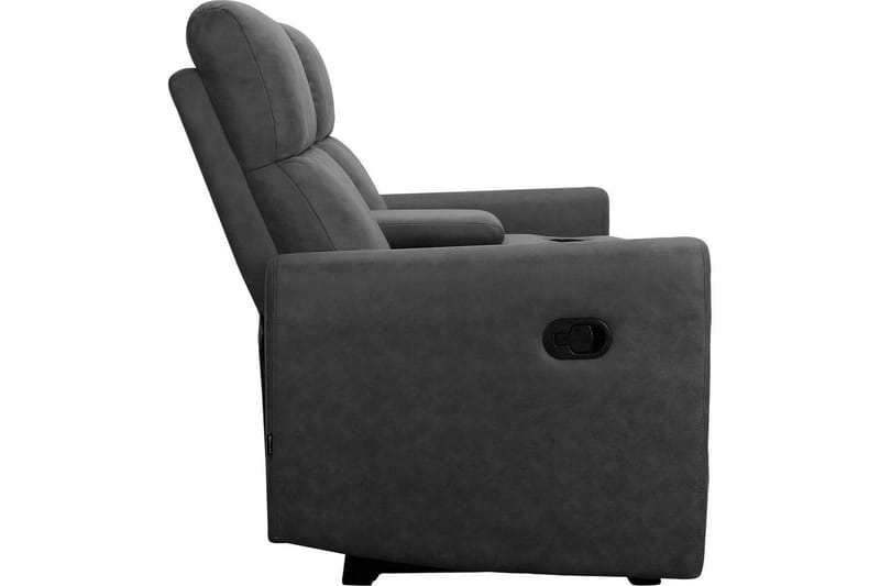 Recliner Dacoulas Antrasitt, Cowboy PU/tre - Antrasitt, Cowboy PU/tre - Møbler - Stoler & lenestoler - Lenestoler - Recliner & kinostol