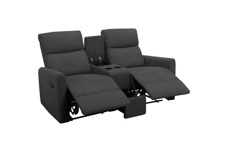 Recliner Dacoulas Antrasitt, Stoff/tre - Antrasitt, Stoff/tre - Møbler - Stoler & lenestoler - Lenestoler - Recliner & kinostol