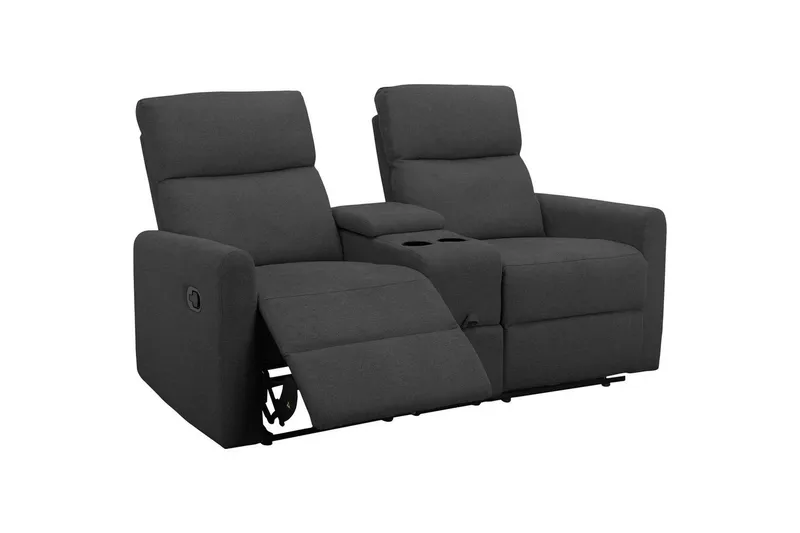 Recliner Dacoulas Antrasitt, Stoff/tre - Antrasitt, Stoff/tre - Møbler - Stoler & lenestoler - Lenestoler - Recliner & kinostol