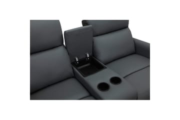 Recliner Dacoulas Antrasitt, PU/tre - Antrasitt, PU/tre - Møbler - Stoler & lenestoler - Lenestoler - Lenestol skinn