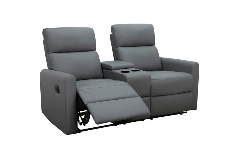 Recliner Dacoulas Antrasitt, PU/tre - Antrasitt, PU/tre - Møbler - Stoler & lenestoler - Lenestoler - Recliner & kinostol