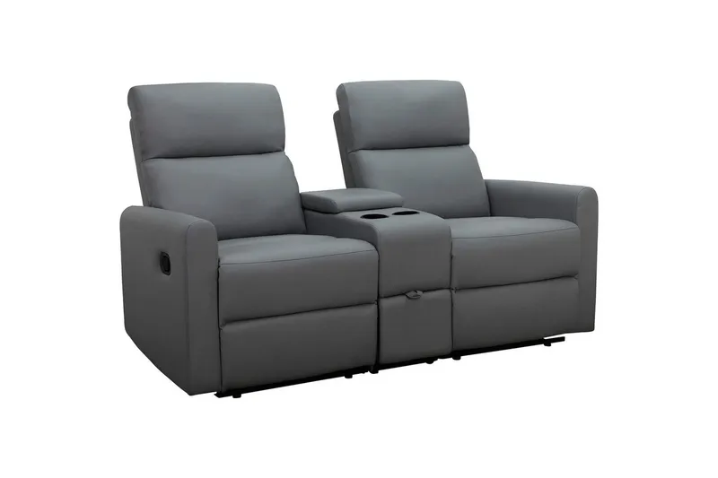 Recliner Dacoulas Antrasitt, PU/tre - Antrasitt, PU/tre - Møbler - Stoler & lenestoler - Lenestoler - Recliner & kinostol