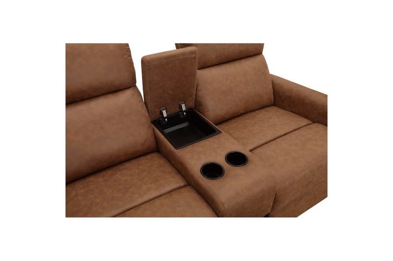 Recliner Dacoulas Kognac, Cowboy PU/tre - Kognac, Cowboy PU/tre - Møbler - Stoler & lenestoler - Lenestoler - Recliner & kinostol