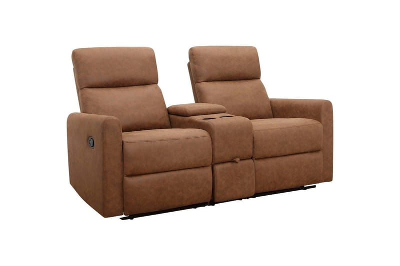 Recliner Dacoulas Kognac, Cowboy PU/tre - Kognac, Cowboy PU/tre - Møbler - Stoler & lenestoler - Lenestoler - Recliner & kinostol